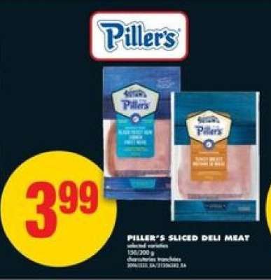 PILLER’S SLICED DELI MEAT