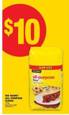 NO NAME ALL PURPOSE FLOUR
