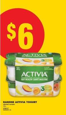 DANONE ACTIVIA YOGURT