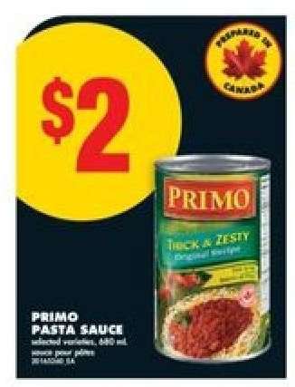 PRIMO PASTA SAUCE