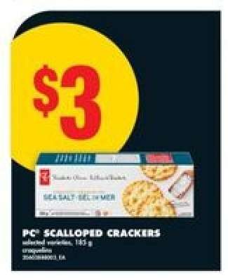 PC SCALLOPED CRACKERS