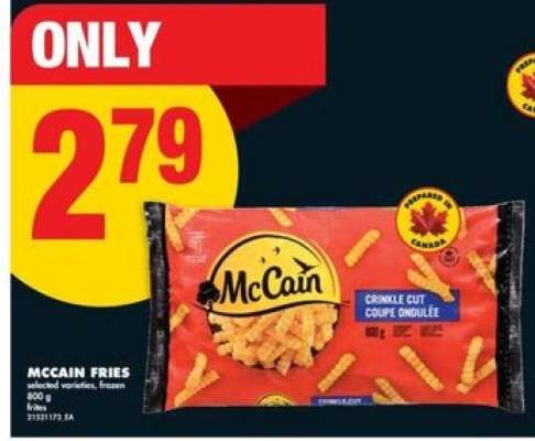 McCain fries