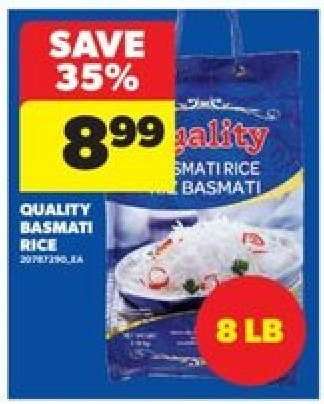 QUALITY BASMATI RICE