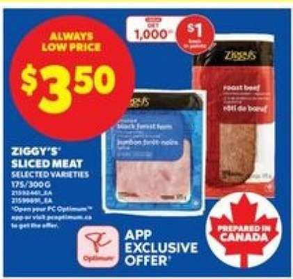 Ziggy's Sliced Meat