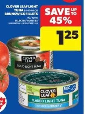 CLOVER LEAF LIGHT TUNA