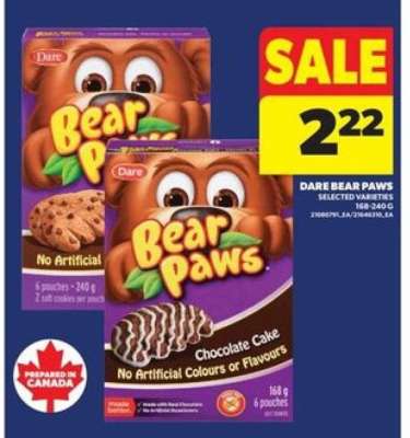 Dare Bear Paws