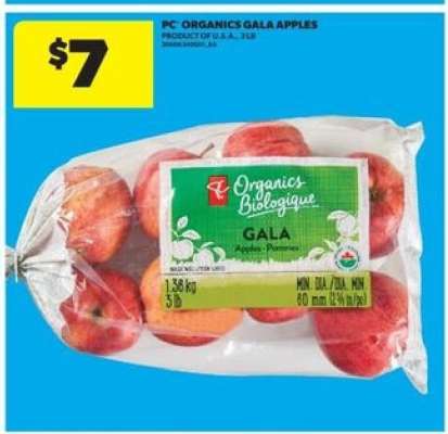 PC Organics Gala Apples