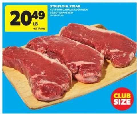 Striploin Steak