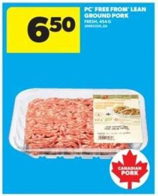 PC* Free From* Lean Ground Pork
