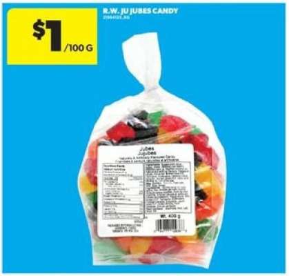 R.W. Ju Jubes Candy