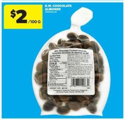 R.W. Chocolate Almonds