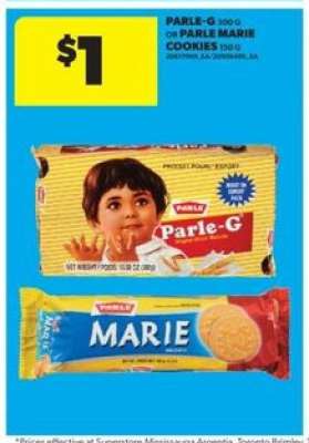 Parle-G or Parle Marie Cookies