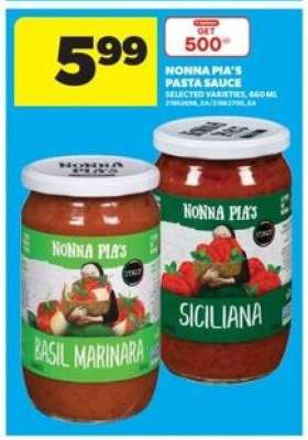 Nonna Pia's Pasta Sauce