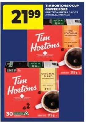 Tim Hortons K-Cup Coffee Pods