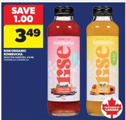 RISE ORGANIC Kombucha