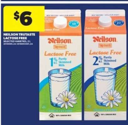 NEILSON TRUTASTE Lactose Free Milk