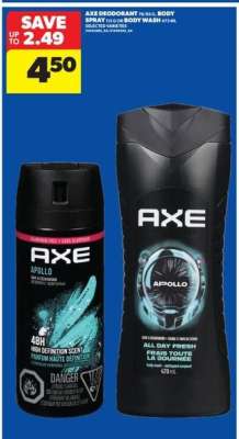 AXE Deodorant and Body Wash