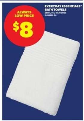 Everyday Essentials Bath Towels
