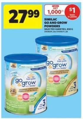 Similac Go and Grow Powders