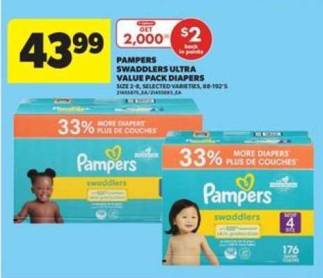 Pampers Swaddlers Ultra Value Pack Diapers