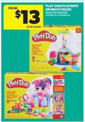 Play-Doh Playsets or Multi Packs