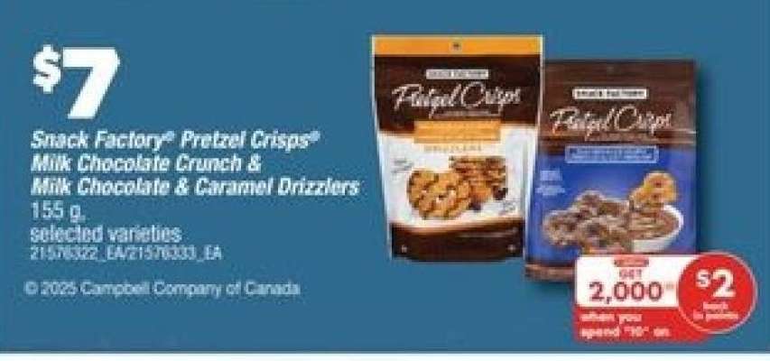 Snack Factory Pretzel Crisps