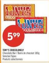 TONY'S CHOCOLONELY