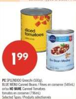 NO NAME Canned Tomatoes