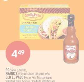 OLD EL PASO DINNER KIT