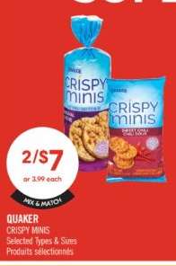 Quaker Crispy Minis