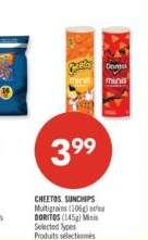 CHEETOS, SUNCHIPS