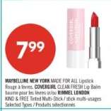 MAYBELLINE NEW YORK MADE FOR ALL Lipstick