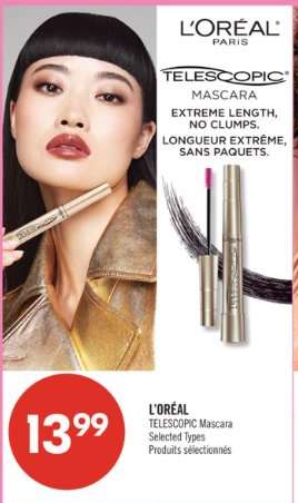L'ORÉAL TELESCOPIC MASCARA
