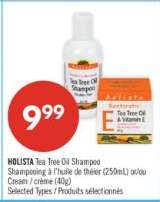 HOLISTA Tea Tree Oil Shampoo