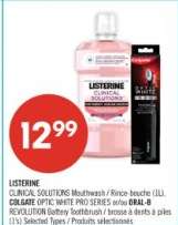 Listerine Clinical Solutions Mouthwash