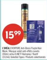 L'ORÉAL EVERPURE Anti-Brass Purple Hair Mask