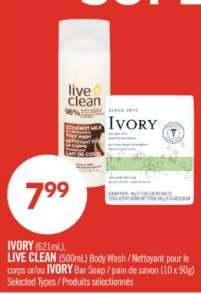 IVORY, LIVE CLEAN