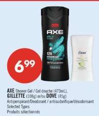AXE Shower Gel / Gel douche