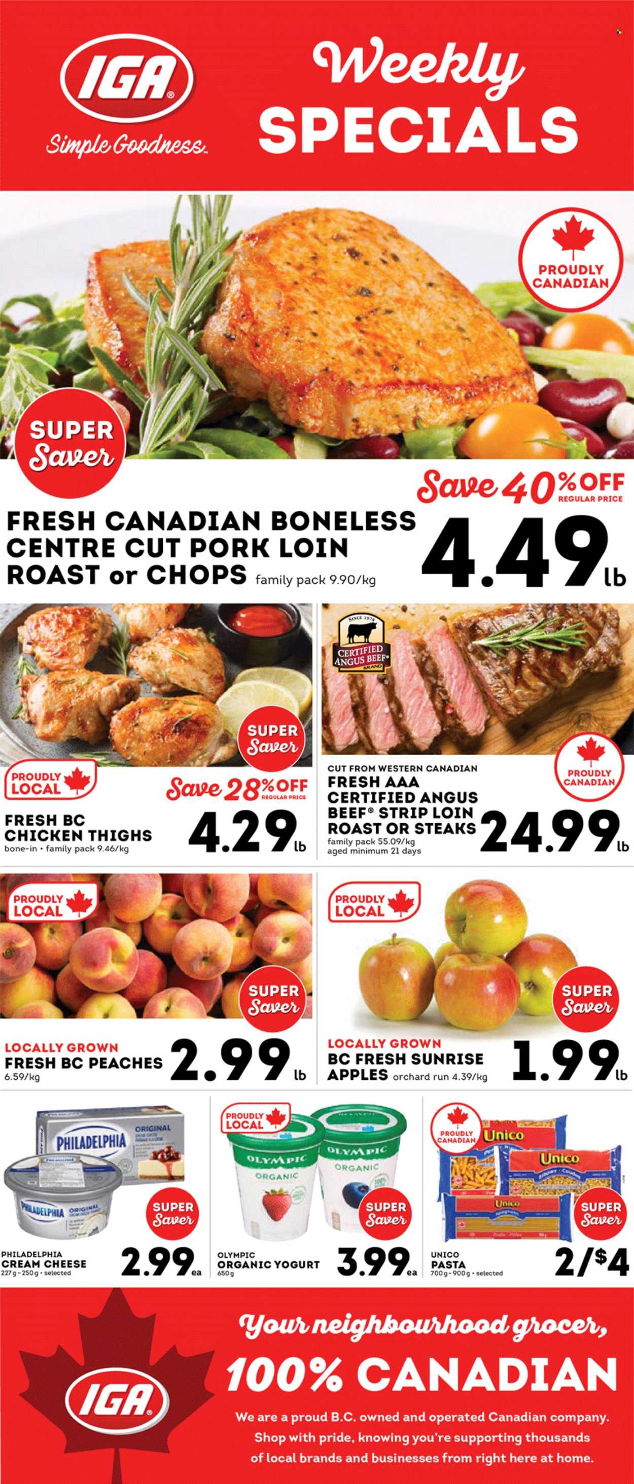 IGA Simple Goodness flyer - August 22, 2025 - August 28, 2025. Page 1