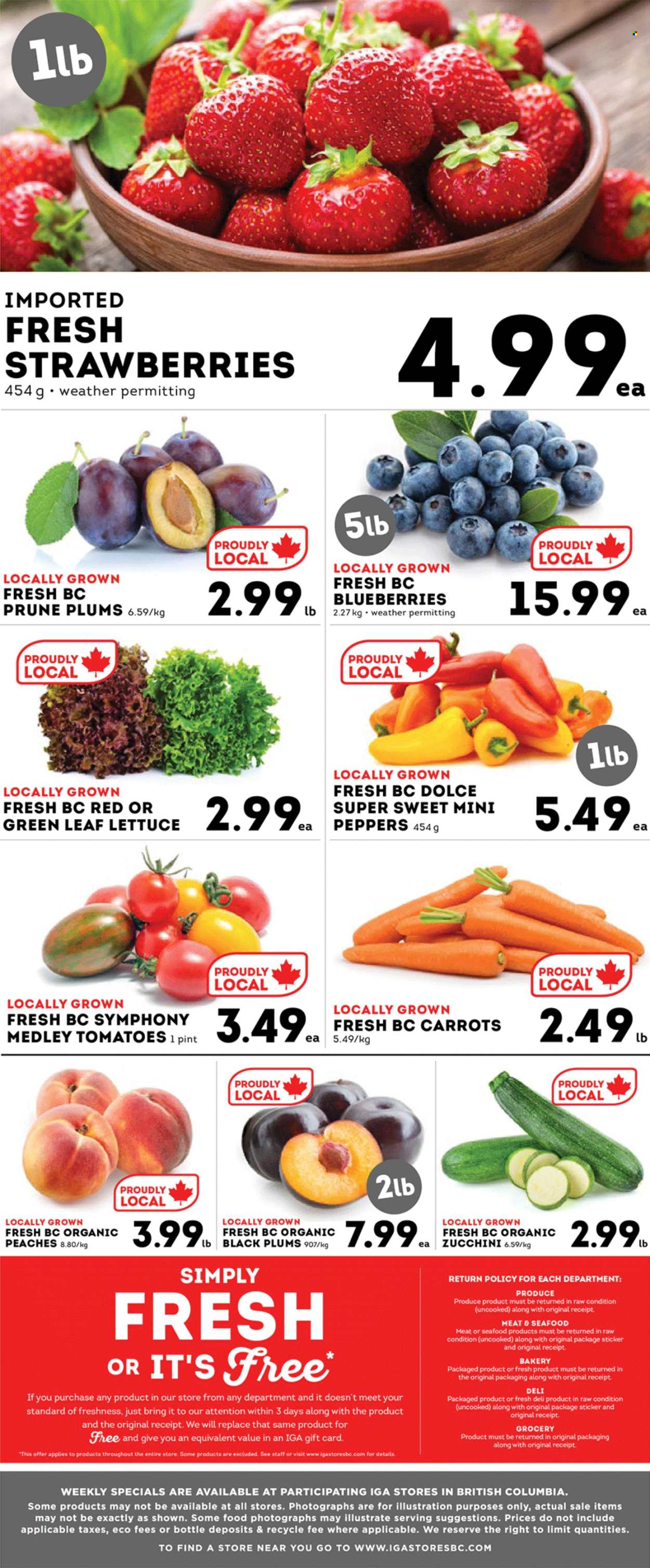 IGA Simple Goodness flyer - August 22, 2025 - August 28, 2025. Page 6