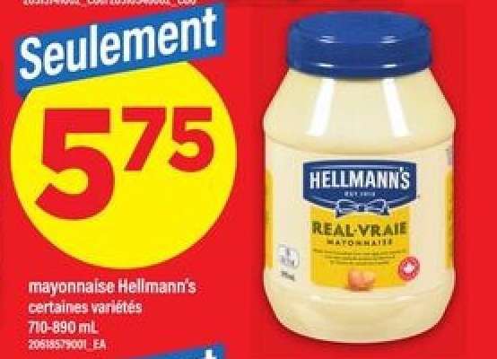 MAYONNAISE HELLMANN'S