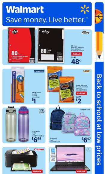 Walmart Flyer - August 27, 2025 - September 03, 2025.