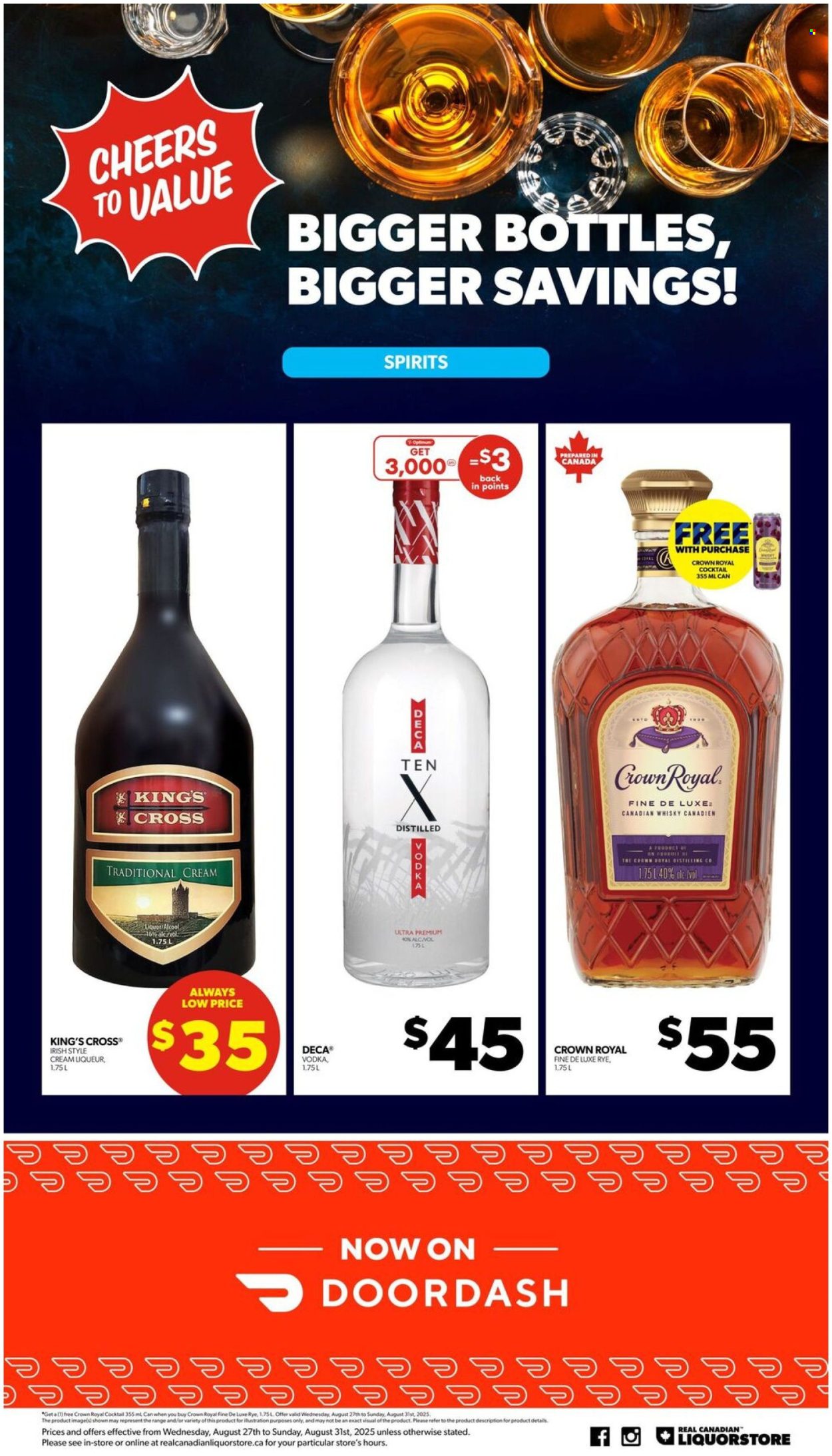 Real Canadian Liquorstore flyer - August 27, 2025 - August 31, 2025. Page 5