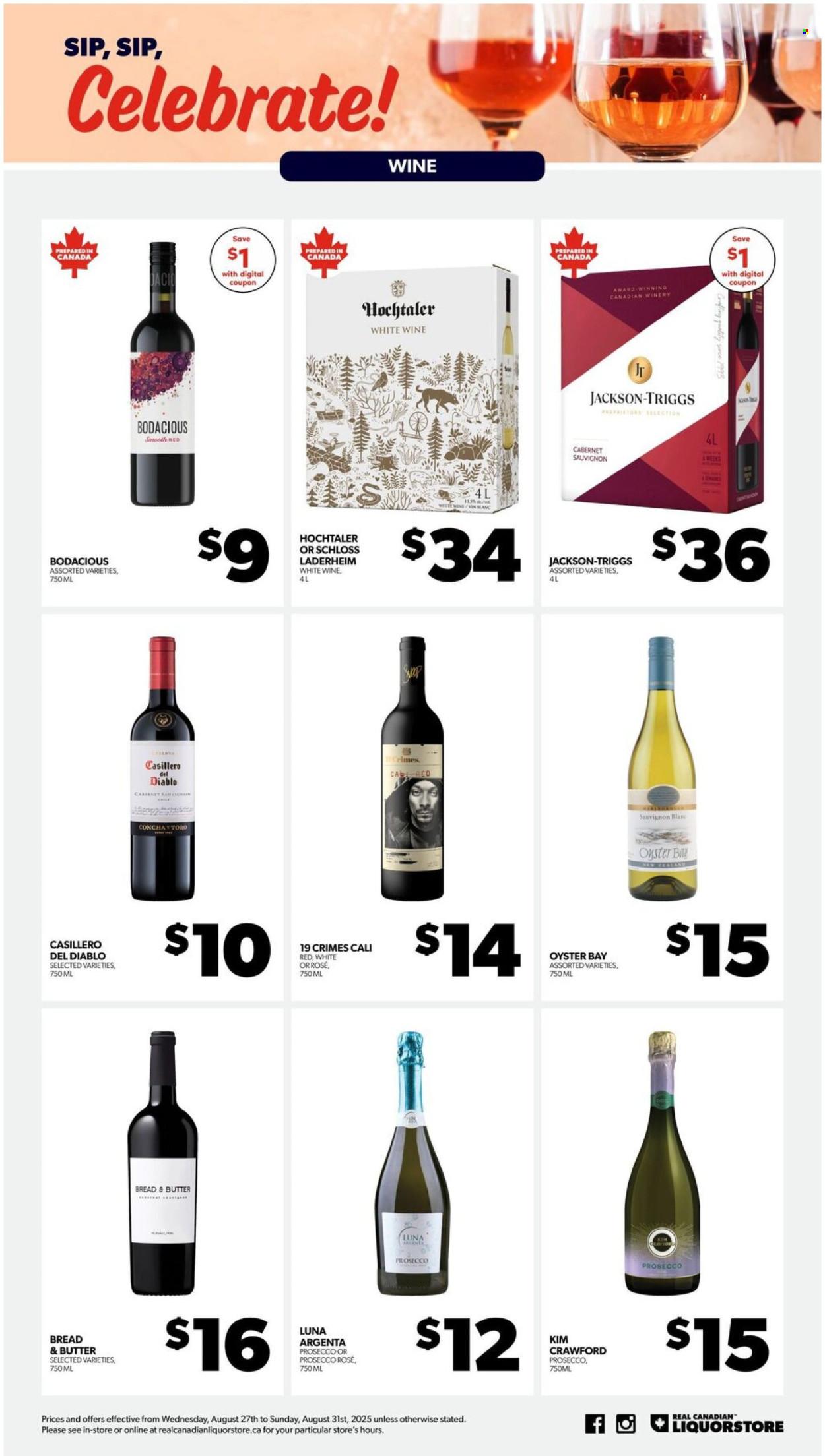 Real Canadian Liquorstore flyer - August 27, 2025 - August 31, 2025. Page 7