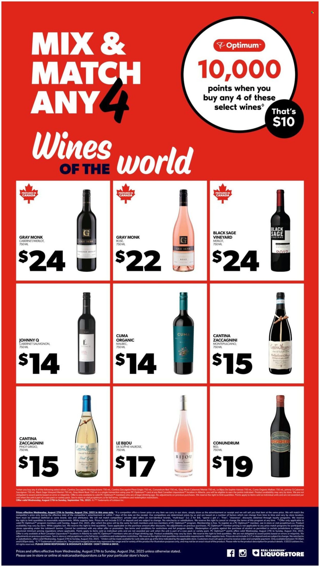 Real Canadian Liquorstore flyer - August 27, 2025 - August 31, 2025. Page 8