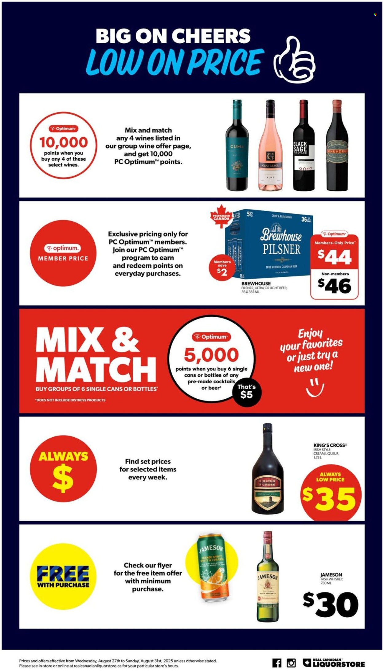 Real Canadian Liquorstore flyer - August 27, 2025 - August 31, 2025. Page 11