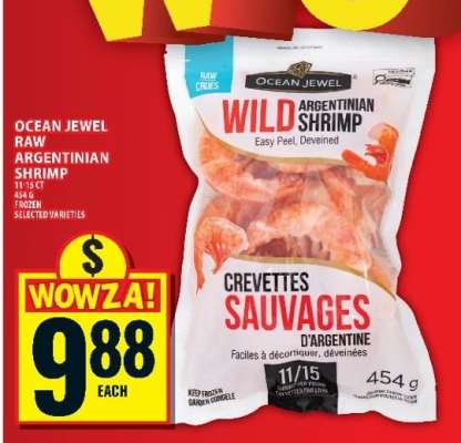 Ocean Jewel Raw Argentinian Shrimp
