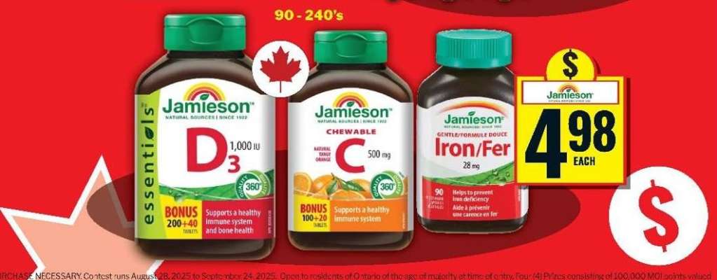 Jamieson Vitamins