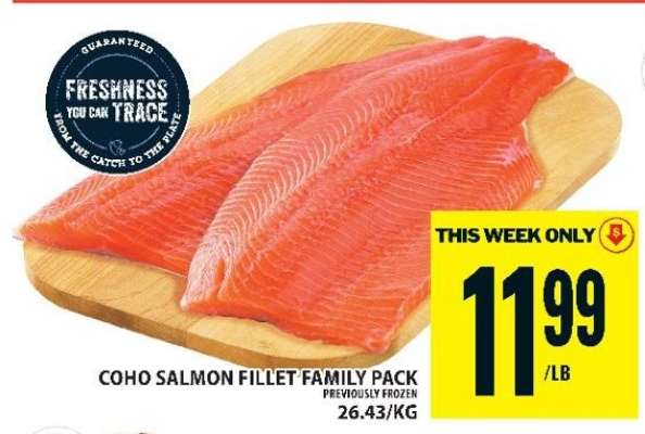 COHO SALMON FILLET FAMILY PACK