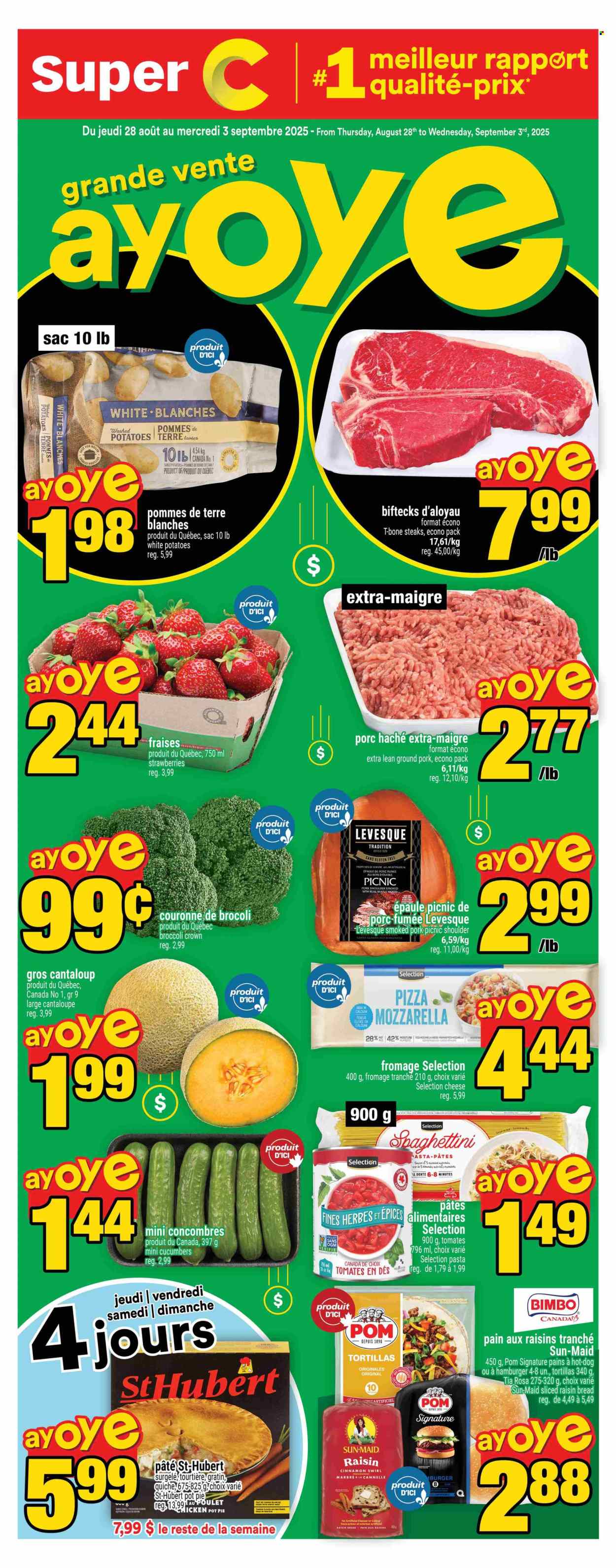 Super C flyer - August 28, 2025 - September 03, 2025. Page 1